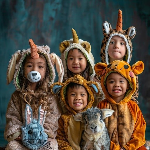 kids-animal-costumes-stockcake