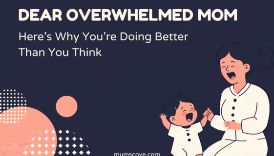 Reality of parenting Mom laughing with messy toddler – imperfect parenting moment