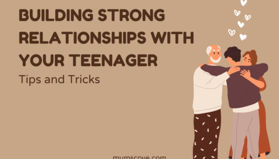 Parent and teenager bonding during quality time