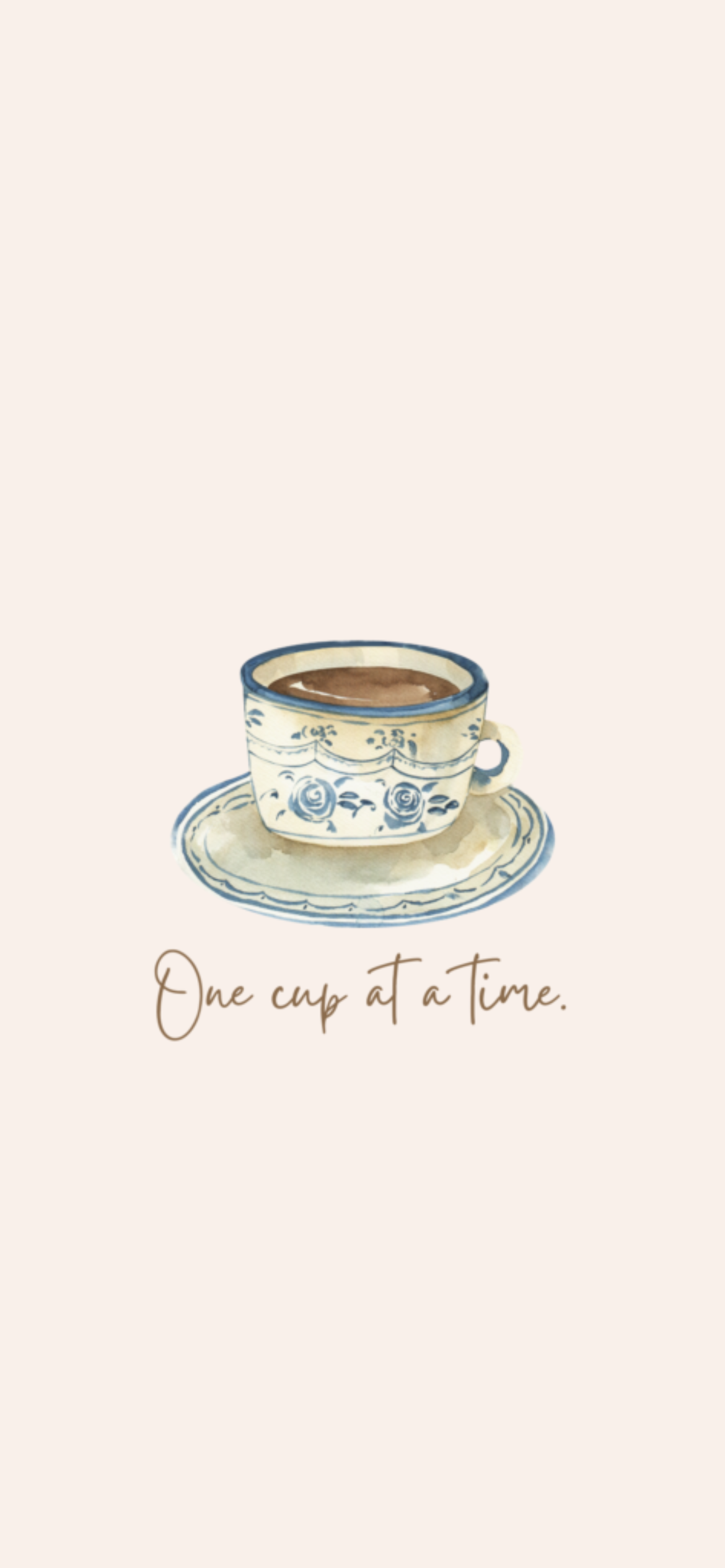one cup at a time. (1)